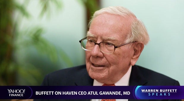 Warren Buffett Speaking on Television about Haven CEO Atul Gawande