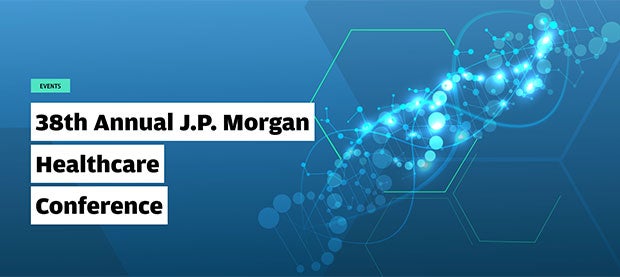 38th Annual J.P. Morgan Healthcare Conference banner