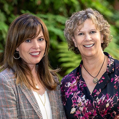 Maureen Hodge and Janice Aharon-Ezer